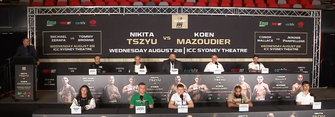 Nikita Tszyu v Koen Mazoudier | Official Press Conference